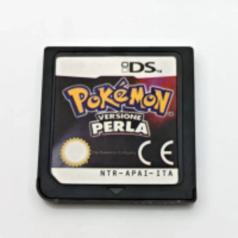 DS Games Cartridge – Pokemon Series HeartGold, SoulSilver, Diamond, Platinum, Pearl, Multilingual for NDS/2-3DS Consoles
