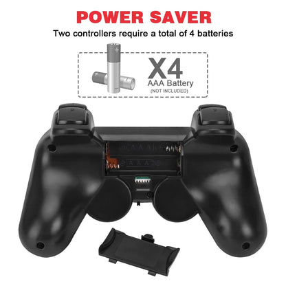 GD10 Plus 4K Game Stick Console – 256G, 58,000 Games, Dual 2.4G Wireless Controllers for N64/PSP/PS1/GBA
