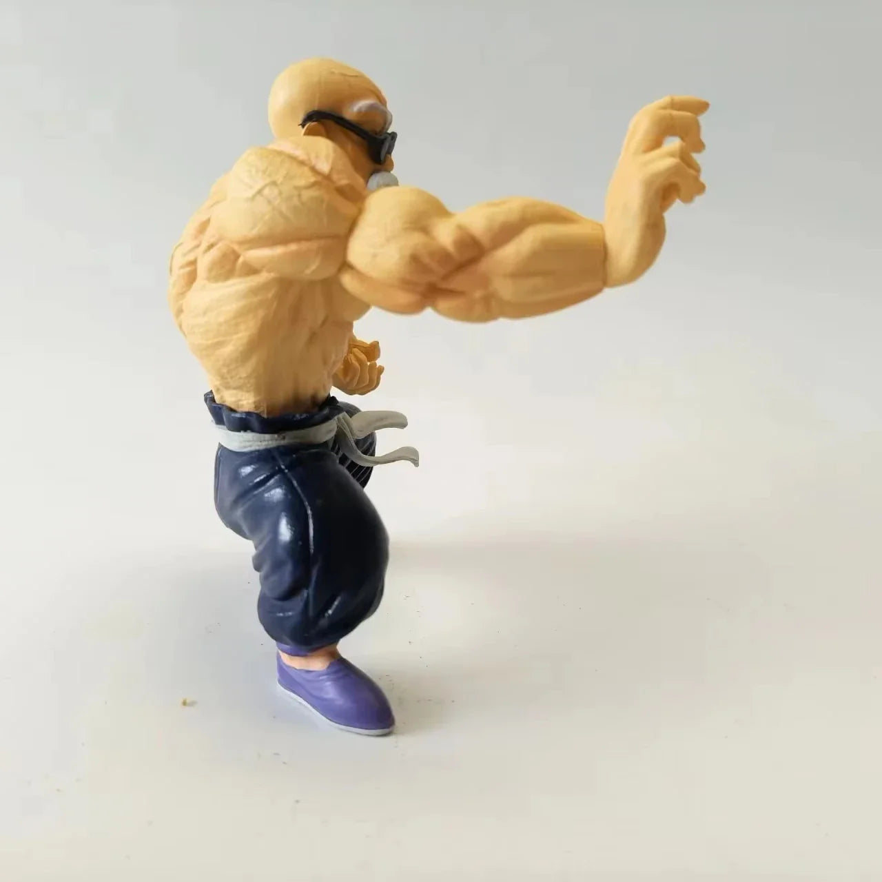 Dragon Ball Master Roshi Action Figure – Muscle Form PVC Anime Collectible Model Toy Gift