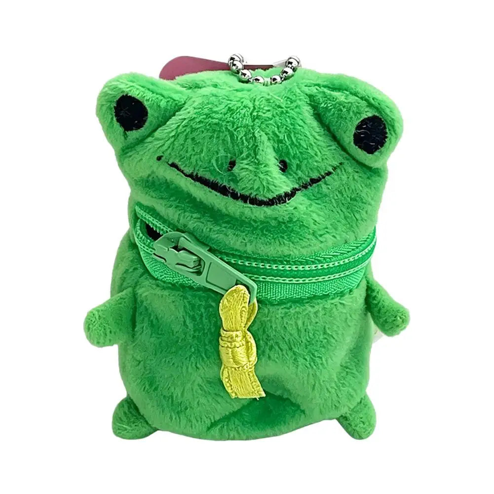 Kawaii Mini Coin Purse - Cute Rabbit & Bear Earphone Storage Keychain Bag Charm