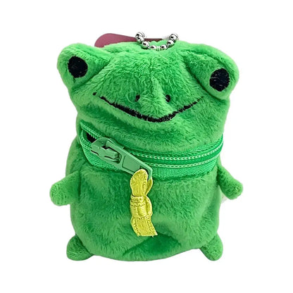 Kawaii Mini Coin Purse - Cute Rabbit & Bear Earphone Storage Keychain Bag Charm