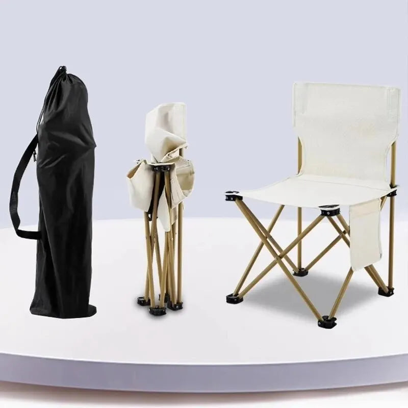 Outdoor Folding Chairs & Stools – Portable Fishing, Sketching, Mazha Small Benches, Leisure Beach Chairs