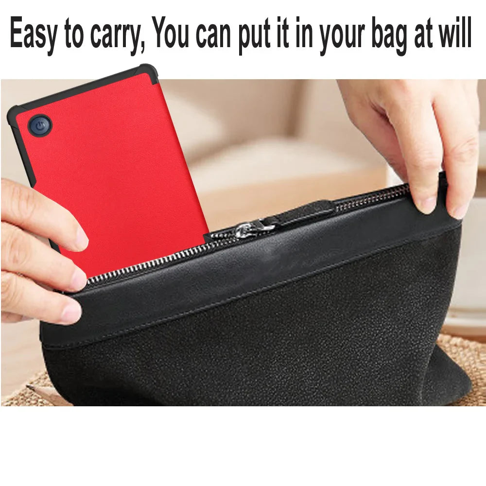 Kobo Clara Colour Case (2024 Release, Model N367) - Lightweight PU Leather Sleepcover with Auto Sleep/Wake Feature