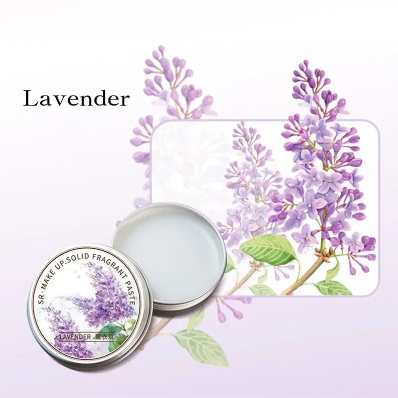 Long-Lasting Floral Solid Perfume Balm – Magnolia, Orchid & Gardenia Scented Fragrance for Women | Romantic Dating & Daily Use