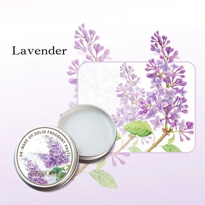 Long-Lasting Floral Solid Perfume Balm – Magnolia, Orchid & Gardenia Scented Fragrance for Women | Romantic Dating & Daily Use