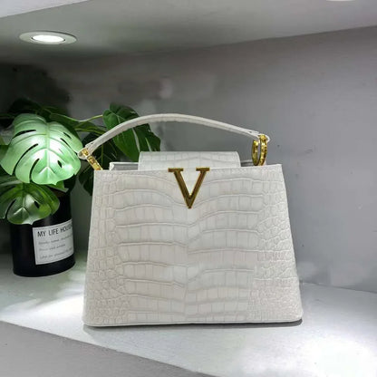 26x10x18cm Women’s Clutch Bag — Designer Crossbody & Shoulder Handbag, Travel Tote Purse