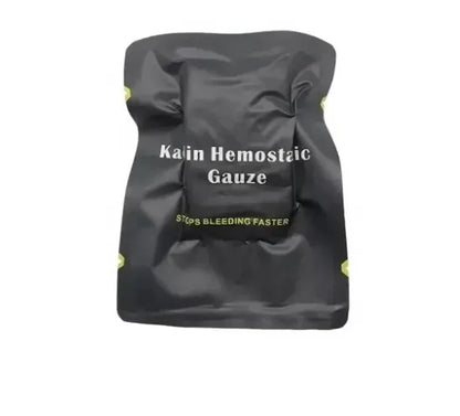 Tactical Kaolin Hemostatic Gauze – Emergency First Aid Bandage for Bleeding & Trauma Wound Dressing