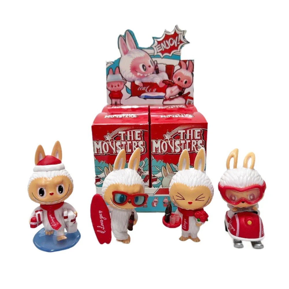 Labubu Original THE MONSTERS Doll – Cola Series Action Figure Mystery Box, Blind Box Collectible, Christmas Gift for Kids