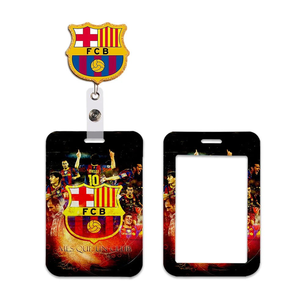 Spain Football Team Lanyard – ID Card Holder, Badge Case & Neck Strap Gift