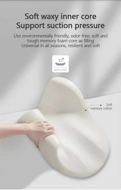 Electric Car Lumbar & Neck Massage Pillow | Single Headrest Vibration Cushion for Seat Support
