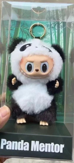 New Arrival Monster Labubu Zimomo Angel Doll – Creative DIY Vinyl Pendant Figure, Toy Replica for Birthday & Christmas Gift