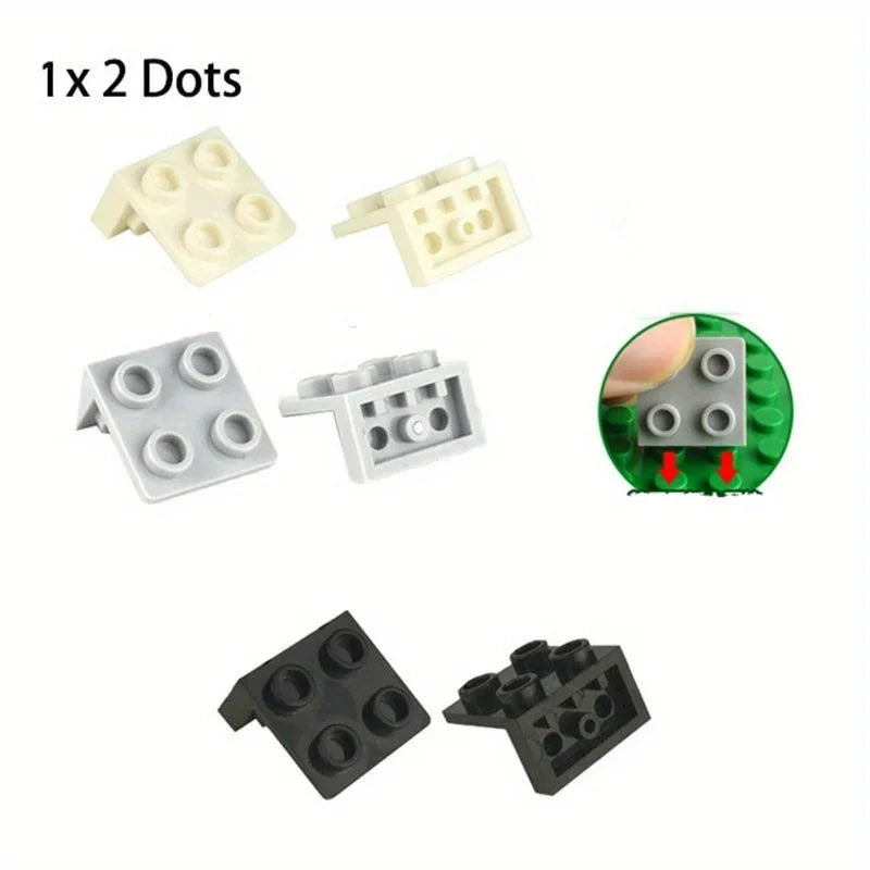 20pcs Figure Stand Base Plates – DIY Bracket for Building Blocks, Display and Assemble Brick Toys