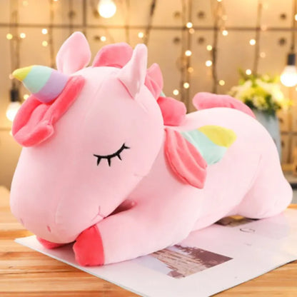 Kawaii Horse Plush Toy – Soft Huggable Stuffed Animal Dolls, 25/50cm Birthday Gift for Children & Girls