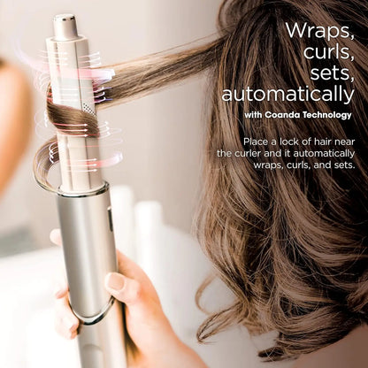 Shark HD430 FlexStyle Hair Dryer & Airwrap – Negative Ion Blow Dryer Brush, Multi-Styler with Auto-Wrap Curlers