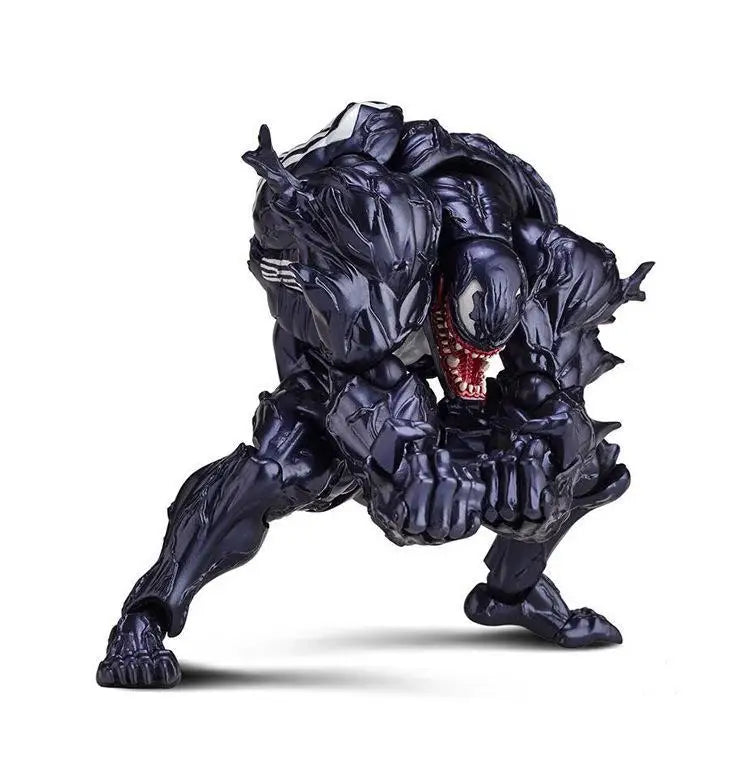 Venom Amazing Yamaguchi Action Figure — Joint Movable Face-Change Collectible Model Toy for Kids Gift