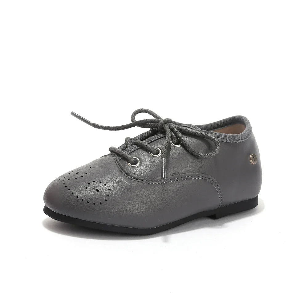 Kids Leather Shoes - Soft Mary Jane & Oxford Flats for Baby Girls and Boys, Princess & Dress Style