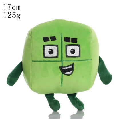 Children’s Educational Animation Digital Building Blocks Toy – Math Plush Doll Game, Birthday Gift