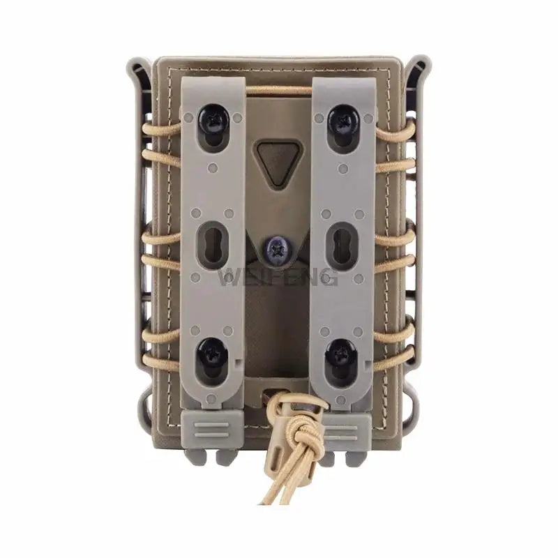 Tactical Molle Magazine Pouch | AR 15 M4 AK 47 7.62 5.56 9mm Scorpion | Fast Mag Holster Case Holder | Gun Hunting Airsoft Accessories