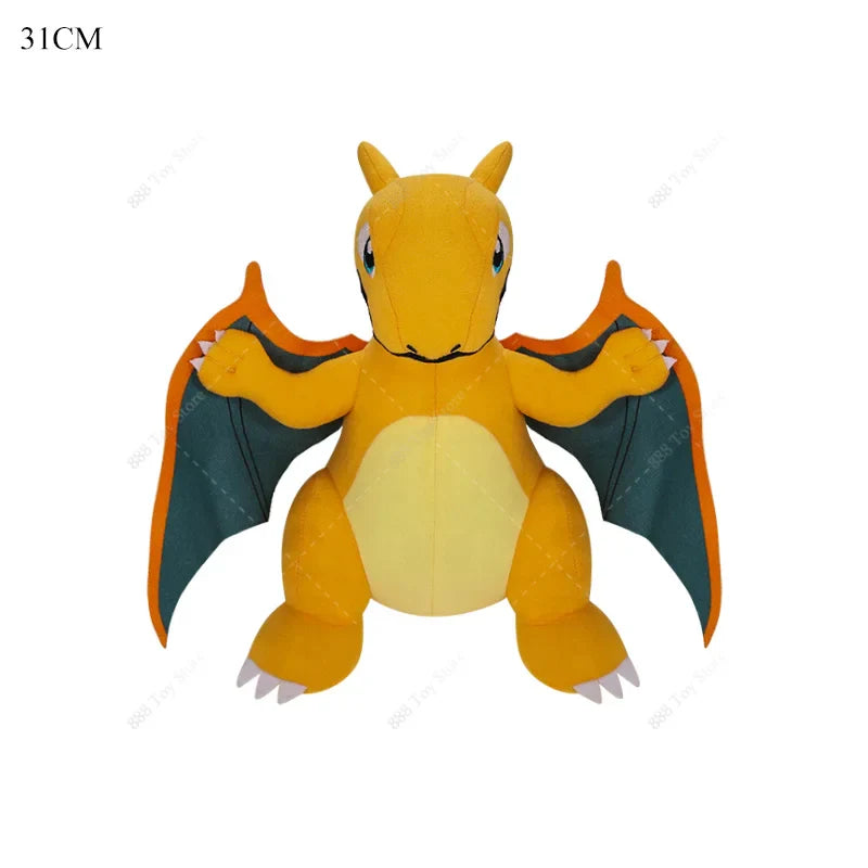 Pokémon Plush Toy Set Shiny Gyarados Charizard Mega Rayquaza Lucario Ho-Oh Zorua Butterfree Anime Stuffed Animals Kids Christmas Gift Plushies
