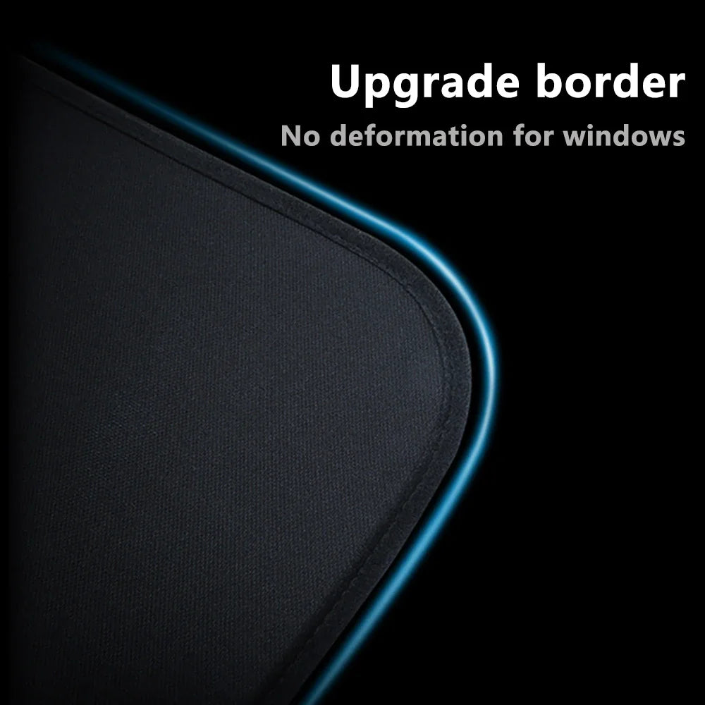 Split Sunshade for Tesla Model 3 (2017-2023) & Model Y – Front & Rear Sunroof Windshield Skylight Glass Roof Cooling Shade