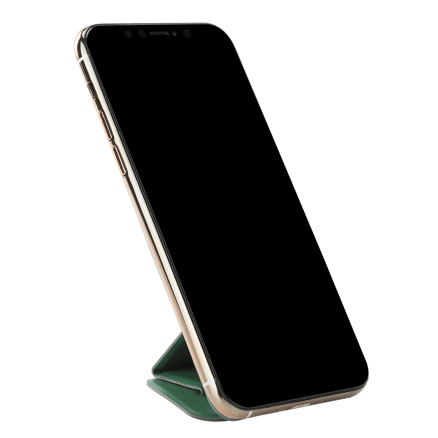 Phone Wallet Stick-On Card Holder – 3M Adhesive Credit Card Slot with Folding Kickstand for Phone Case
