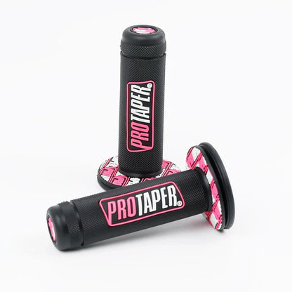 7/8" Motorcycle Handlebar Grip Gel Brake Handle – Rubber Hand Grips for KTM, CRF, EXC, YZF Dirt & Pit Bikes