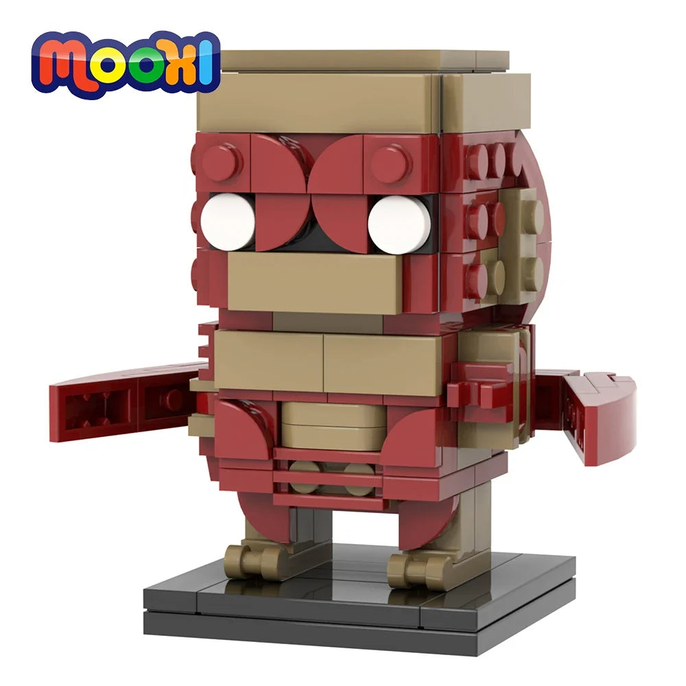 MOOXI Monster Demodog Stranger Things Figure Brickheadz Building Blocks Set – MOC Toy Gift