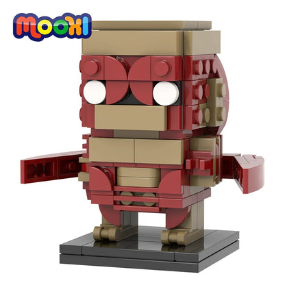 MOOXI Monster Demodog Stranger Things Figure Brickheadz Building Blocks Set – MOC Toy Gift