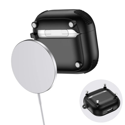 Armor Lock Earphone Case for AirPods – Shockproof TPU & PC Cover for AirPods 1, 2, 3, 4 & Pro 2, 2nd & 4th Gen