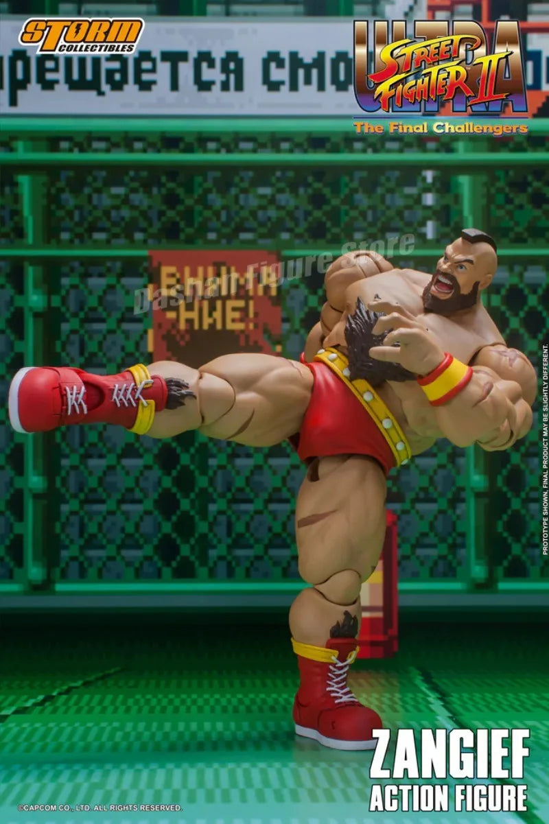 Storm Toys Street Fighter Zangief Action Figure – Movable Collectible Model from The Final Challengers