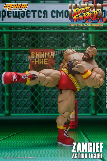Storm Toys Street Fighter Zangief Action Figure – Movable Collectible Model from The Final Challengers
