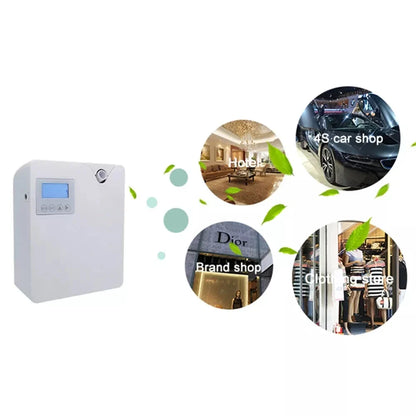 Bluetooth Smart Aroma Diffuser – Electric Air Freshener & Flavoring for Home, Hotels | 300m³ Coverage