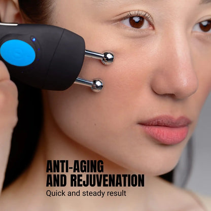 GESS Microcurrent Facial Device — Anti-Aging Face & Neck Massager for Home and Office Skin Care