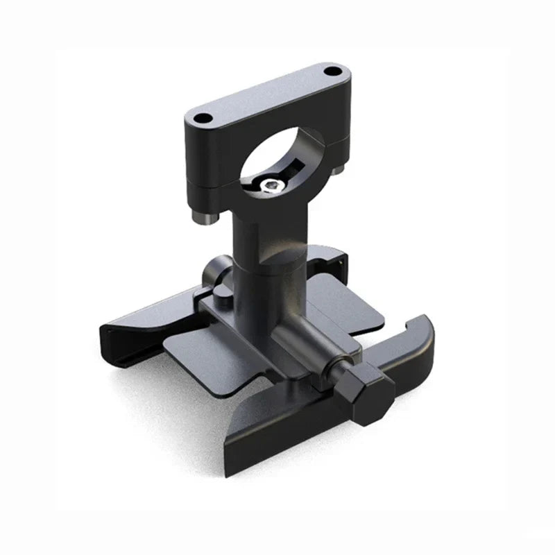 Aluminium Alloy Shockproof Mobile Phone Holder – Motorbike & Electric Car Navigation Mount for Riding & Delivery
