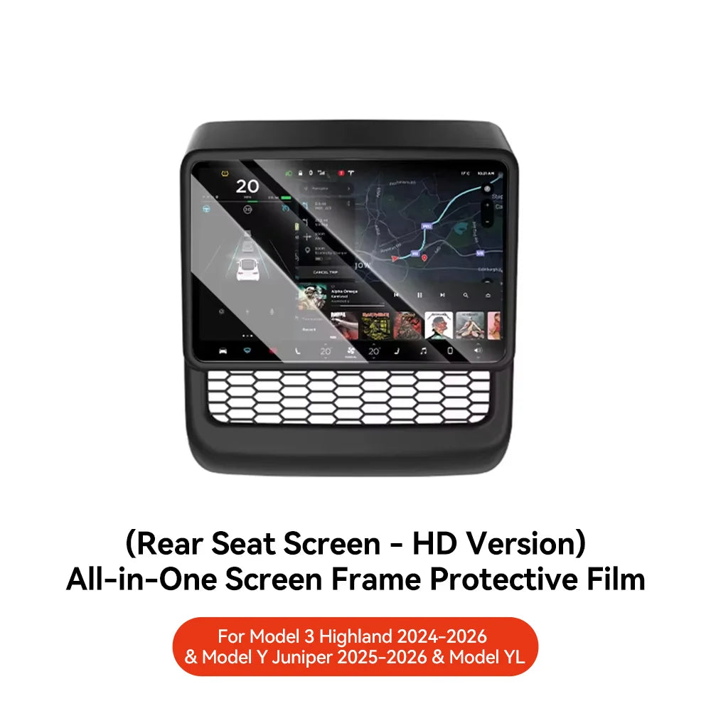Tesla Model 3/Y Rear Center Console Vent Cover - Dust-Proof Car Interior Accessory