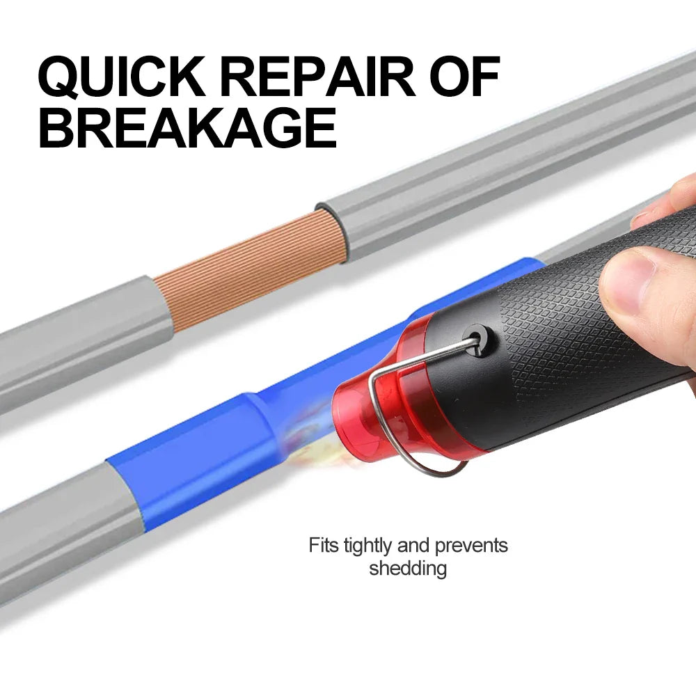 220/110V Hot Air Gun DIY Tool - Mini Soldering Blower with Temperature Control, Shrink and Supporting Seat for Crafts