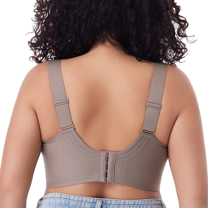 FallSweet Push-Up Bra – Seamless Wireless Bralette for Women, Thin Cup Plus Size Brassiere (M-6XL)