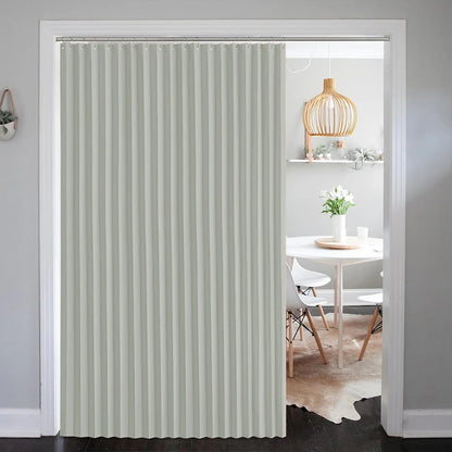 Extra Large Blackout Waterproof Curtain – Thermal Insulated Sliding Door & Shower Drapes for Living Room & Bedroom