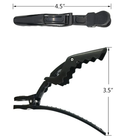 5/6Pcs Alligator Hair Clips Salon Styling Clamps Sectioning Crocodile Hairpins Hairdressing Tools