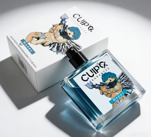 Cupid Men’s Eau De Cologne 1.7oz / 0.34oz – Fresh Citrus Fragrance for Dates, Parties & Valentine’s Day Gift