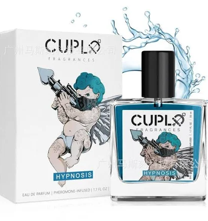 Cupid Men’s Eau De Cologne 1.7oz / 0.34oz – Fresh Citrus Fragrance for Dates, Parties & Valentine’s Day Gift