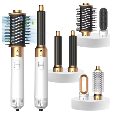 Shark HD430 FlexStyle Hair Dryer & Airwrap – Negative Ion Blow Dryer Brush, Multi-Styler with Auto-Wrap Curlers