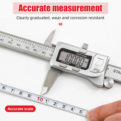 Retractable Ruler Key Ring | Small Steel Tape Measure Construction Tools | Portable Measuring Instruments