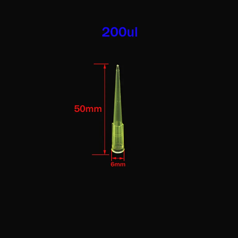 Laboratory Micropipette Tips — Disposable Plastic Pipette Tips 10µL, 200µL, 1000µL, 5mL, 10mL for Scientific Experiments