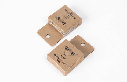 10m Pre-Inked Mapping String for Eyebrows – Microblading & PMU Marker Thread in Box for Tattoo Brow Mapping
