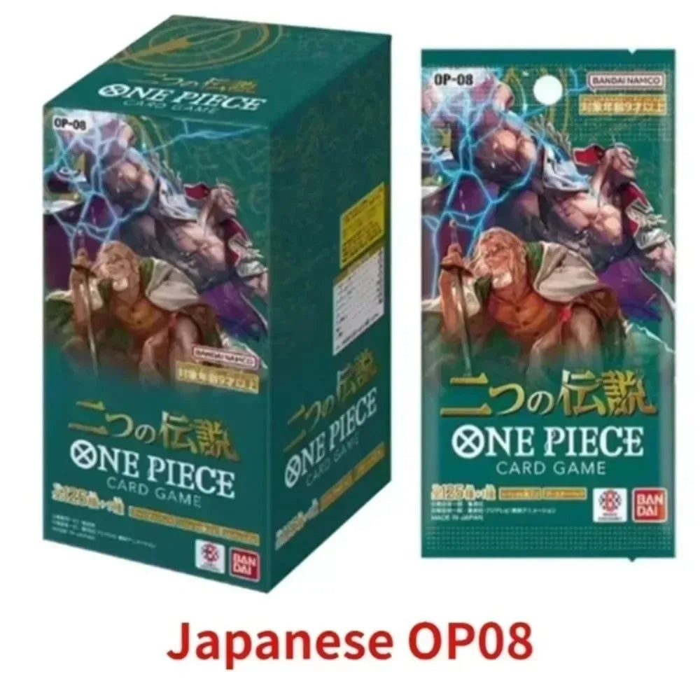Bandai One Piece OPCG TCG Game Card — Sealed Booster Pack, Collectible Cartoon Cards for Toys & Gifts