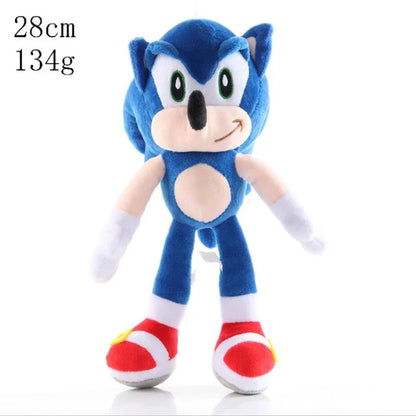 Super Sonic Hedgehog Plush Dolls — Shadow, Amy Rose, Knuckles, Tails Anime Stuffed Toy Gift for Kids