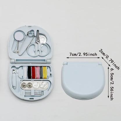 Mini Portable DIY Sewing Box – Travel & Home Sewing Kit