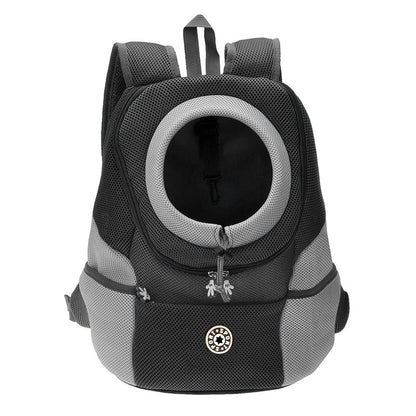 Double Shoulder Outdoor Pet Carrier Bag – Breathable Travel Bag for Dogs, Portable Pet Carrying Supplies
