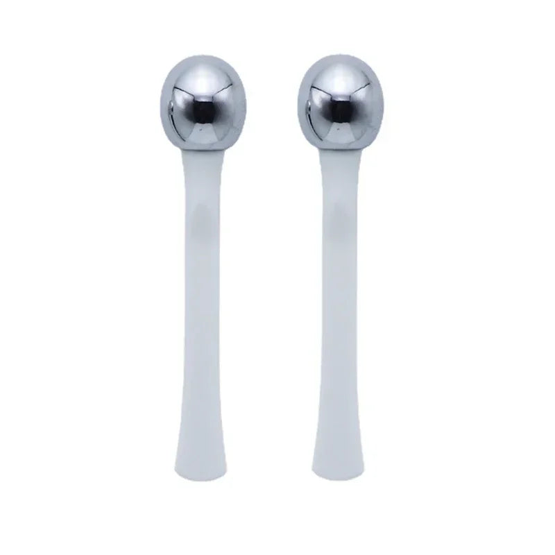 Gold Alloy Eye Massage Roller & Cream Applicator – Anti-Wrinkle Dark Circle Facial Massager